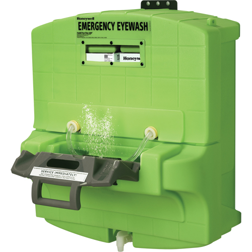 Poste de douche oculaire Fendall Pure Flow 1000, Aliment&eacute; par gravit&eacute;, Capacit&eacute; 7 gal., Conformit&eacute; ANSI Z358.1 Waymarc Industries Inc