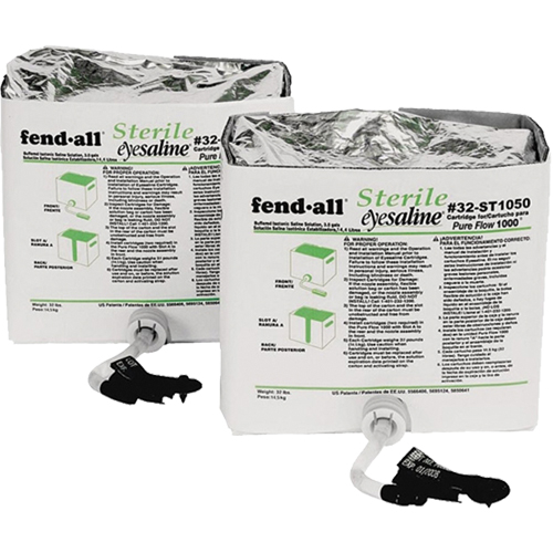 Pure Flow 1000&reg; Eyewash Station - Fluid Cartridges, 1120 oz. Waymarc Industries Inc