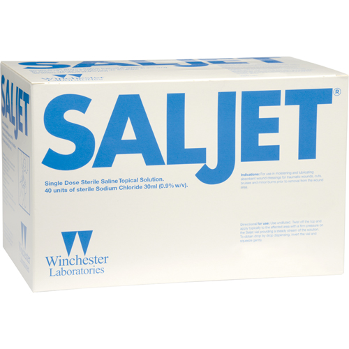 Solution saline Saljet, dose unique, 1,01 oz Waymarc Industries Inc