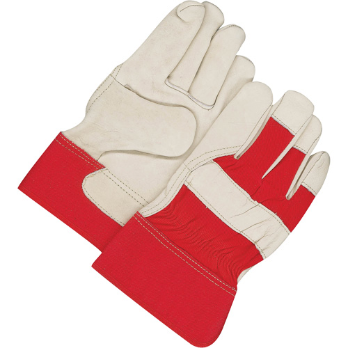 Gants d'ajusteur classiques, T-Grand, Paume en Cuir fleur de vache, Doublure en Molleton Waymarc Industries Inc