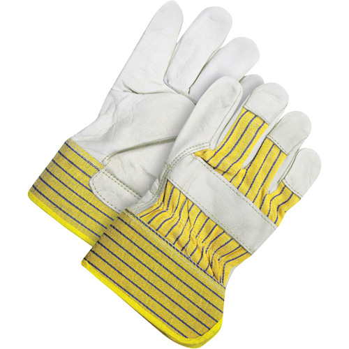Classic Fitter Gloves, One Size, Grain Cowhide Palm, Fleece Inner Lining Waymarc Industries Inc