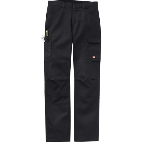 Pantalons performance pour atelier, Toile/Coton/Polyester, Noir, Taille 30, Entrejambe 37 Waymarc Industries Inc