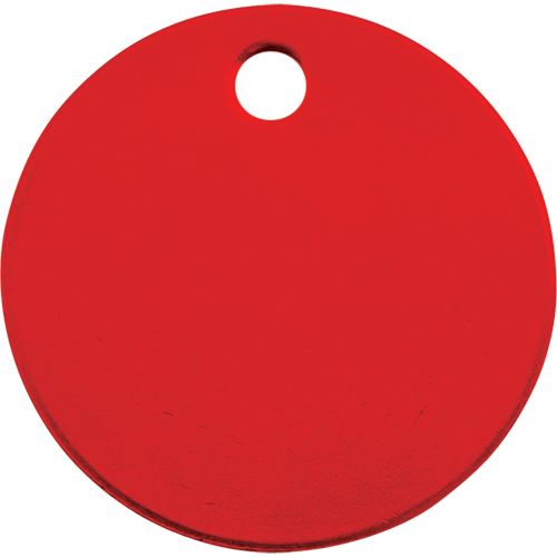 Blank Tags, Aluminum, 1.5" dia Waymarc Industries Inc