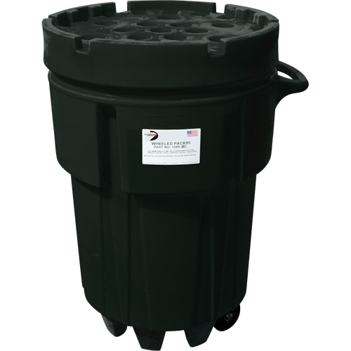 Contenants roulants Poly-Spillpaks, 95 gal. US, Mobile Waymarc Industries Inc