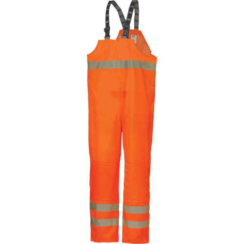 Pantalon &agrave; bavette imperm&eacute;able Narvik, Polyester, Petit, Orange haute visibilit&eacute; Waymarc Industries Inc