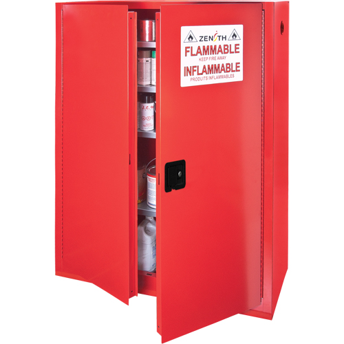 Paint/Ink Cabinet, 60 gal., 5 Shelves Waymarc Industries Inc