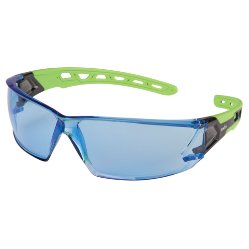 Lunettes de s&eacute;curit&eacute; s&eacute;rie Z2500, Lentille Bleu, Anti-&eacute;gratignures, ANSI Z87+/R&eacute;pond ou surpasse la norme CSA Z94.3 Waymarc Industries Inc