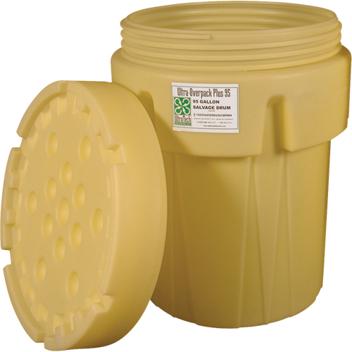 Ultra-Overpacks&reg; Drum, 95 gal., Stationary Waymarc Industries Inc