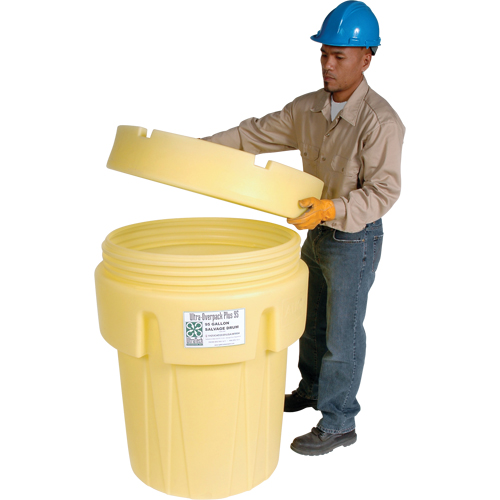 Ultra-Overpacks&reg; Drum, 95 gal., Stationary Waymarc Industries Inc