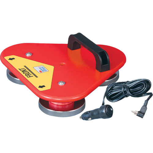 Safety Whip&reg; Flagstaff Mounting Base, Magnet Mount Waymarc Industries Inc