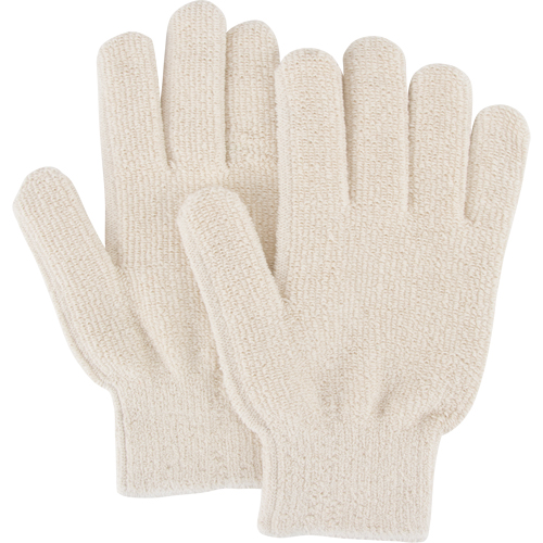 Heat-Resistant Gloves, Terry Cloth, Large, Protects Up To 212° F (100° C) Waymarc Industries Inc