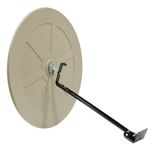 Miroir convexe avec support, Int&eacute;rieur/Ext&eacute;rieur, Diam&egrave;tre 30" Waymarc Industries Inc