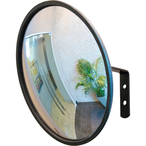 Miroir convexe avec support, Int&eacute;rieur/Ext&eacute;rieur, Diam&egrave;tre 12" Waymarc Industries Inc