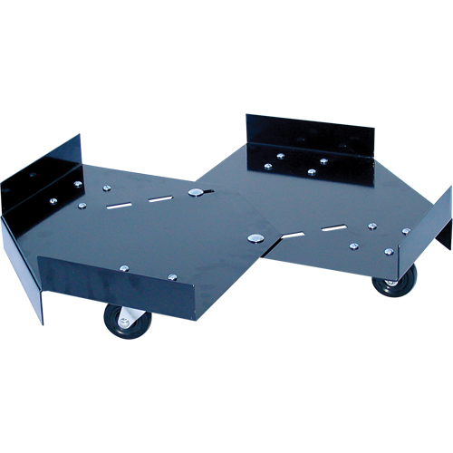 Socle roulant en acier universel, 26,5'' lo x 26,5'' la x 5'' h Waymarc Industries Inc