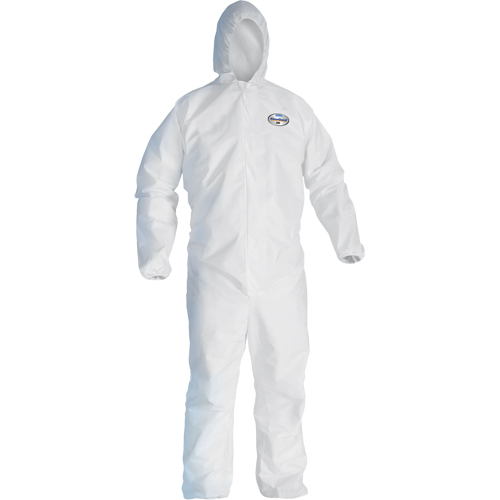 Kleenguard A45 Liquid/Particle Surface Prep & Paint Coveralls, Small, White, Microporous Waymarc Industries Inc