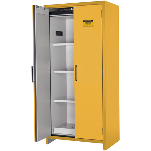 90-Minute EN Safety Storage Cabinet, 30 gal., 2 Door, 35.16" W x 76.89" H x 24.21" D Waymarc Industries Inc