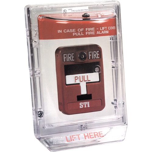 Fire Alarm Covers - Stopper&reg; II Indoor Alarm Covers, Flush Waymarc Industries Inc