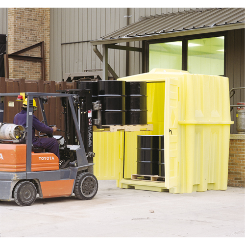 Job Hut, 90" L x 61.5" W x 94" H, 8000 lbs. Load Capacity Waymarc Industries Inc