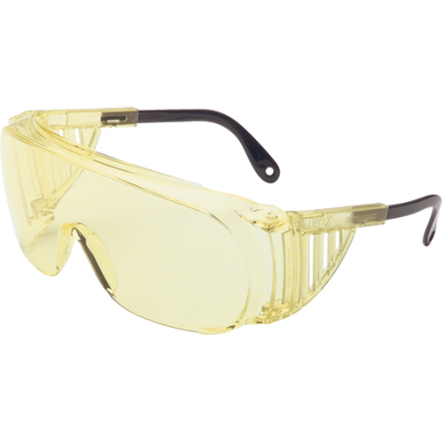 Lunettes de s&eacute;curit&eacute; antibu&eacute;es Uvex Ultraspec 2000 Uvextreme, Lentille Ambr&eacute;e, Antibu&eacute;e/Anti-&eacute;gratignures, ANSI Z87+/R&eacute;pond ou surpasse la norme CSA Z94.3 Waymarc Industries Inc
