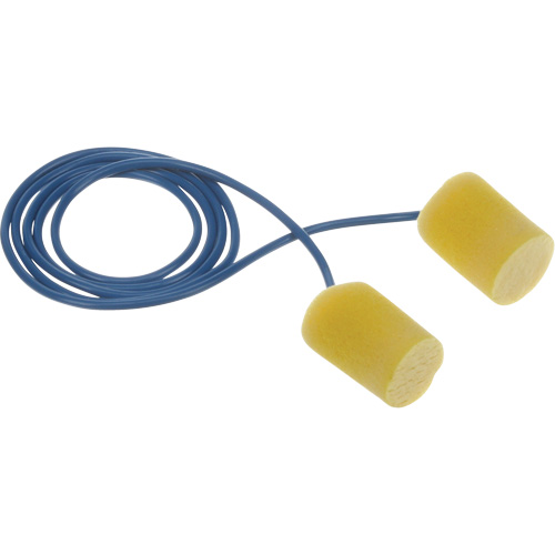 Bouchons d'oreilles classiques E-A-R, Vrac - Sac en poly, Avec cordon Waymarc Industries Inc