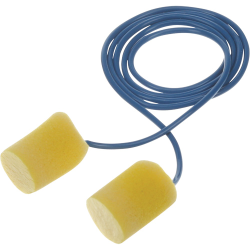 Bouchons d'oreilles classiques E-A-R, Vrac - Sac en poly, Avec cordon Waymarc Industries Inc