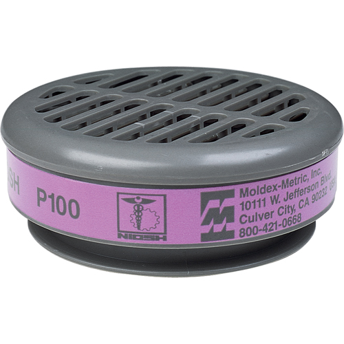 8000 Series Replacement Cartridges, Gas/Vapour Cartridge, P100 Filter Waymarc Industries Inc