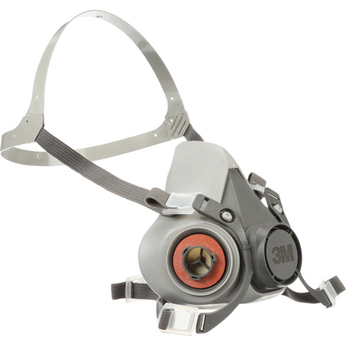 6000 Series Half Facepiece Reusable Respirator, Thermoplastic, Medium Waymarc Industries Inc