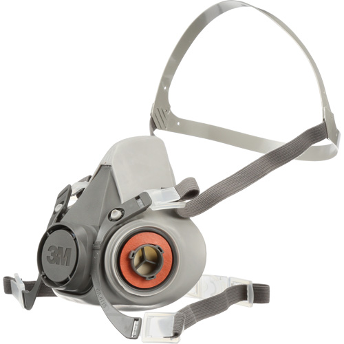 6000 Series Half Facepiece Reusable Respirator, Thermoplastic, Medium Waymarc Industries Inc