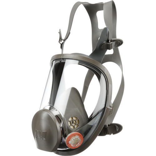 6000 Series Full Facepiece Reusable Respirator, Elastomer/Silicone/Thermoplastic, Large Waymarc Industries Inc