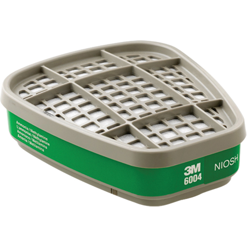 Cartouches pour respirateur s&eacute;rie 6000, Cartouche gaz/vapeur, Ammoniac/M&eacute;thylamine Waymarc Industries Inc