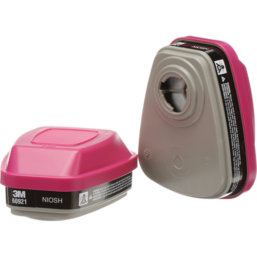 Cartouches pour respirateur s&eacute;rie 6000, Cartouche gaz/vapeur, Vapeurs organiques/P100 Waymarc Industries Inc