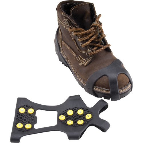 Anti-Slip Ice Cleats, Steel, Stud Traction, Medium Waymarc Industries Inc
