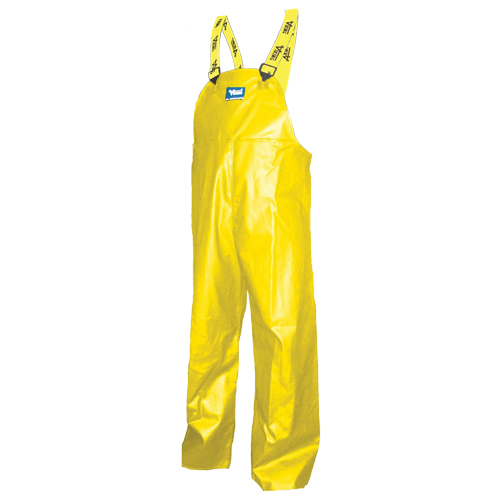 Pantalons &agrave; bavette Journeyman, Grand, Polyester/PVC, Jaune Waymarc Industries Inc
