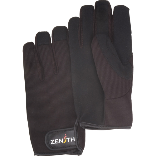 ZM100 Mechanic's Gloves, Synthetic Palm, Size Large Waymarc Industries Inc