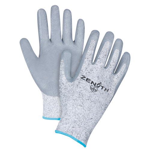 Seamless Stretch Cut-Resistant Gloves, Size X-Large/10, 13 Gauge, Nitrile Coated, HPPE Shell, ANSI/ISEA 105 Level 2/EN 388 Level 3 Waymarc Industries Inc
