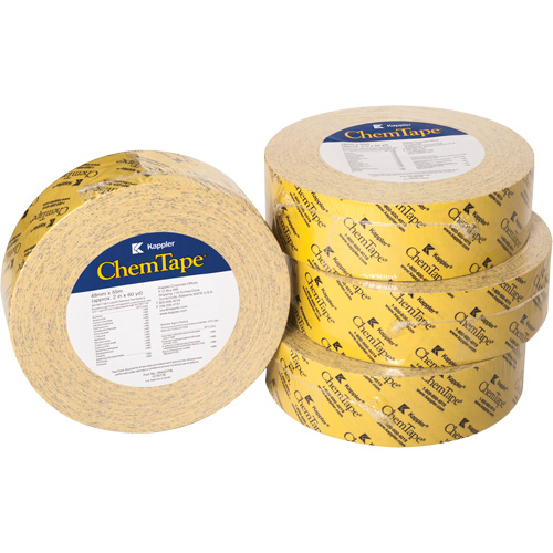Ruban r&eacute;sistant aux produits chimiques ChemTape, 50,8 mm (2") x 50 m (164'), Jaune Waymarc Industries Inc