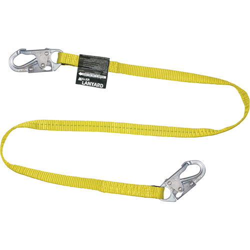 Miller&reg; Web Lanyard, 1 Legs, 6', CSA Class B, Polyester Waymarc Industries Inc
