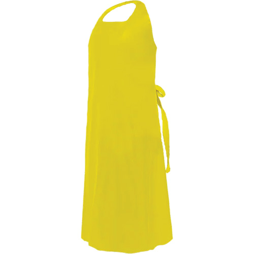Apron, Polyurethane, 45" L x 35" W, Yellow Waymarc Industries Inc