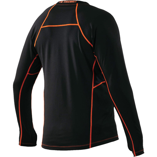 Long Sleeve Thermal Shirts, Men's, Medium, Black Waymarc Industries Inc