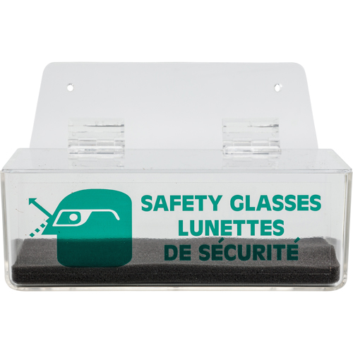 Safety Glasses Dispenser With Lid Waymarc Industries Inc