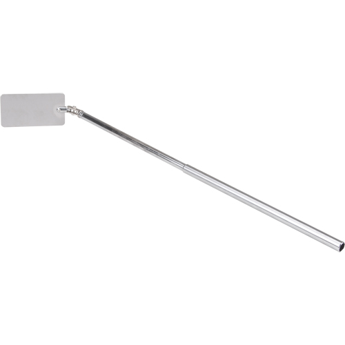 Inspection Mirror, Rectangular, 3-3/4" L x 2" W, Telescopic Waymarc Industries Inc