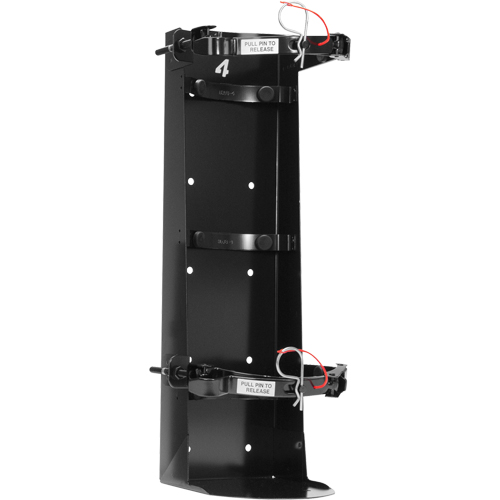 Heavy-Duty Wall Bracket For Fire Extinguishers, Fits 30 lbs. Waymarc Industries Inc