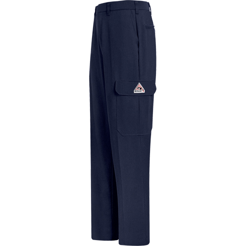 Flame-Resistant Cool Touch&reg; 2 Cargo Pants, 32, x 37, Navy Blue, 10.1 cal/cm² Waymarc Industries Inc