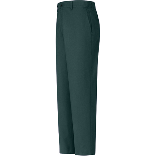 Durakap Industrial Pants, Poly-Cotton, Green, Size 28, 36 Inseam Waymarc Industries Inc