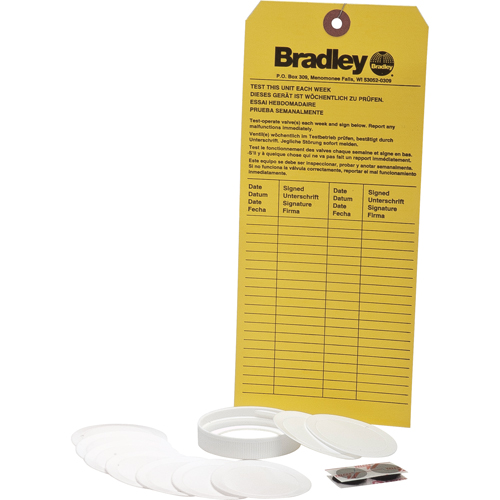 Recharge pour trousse d'inspection de douche oculaire portative Waymarc Industries Inc