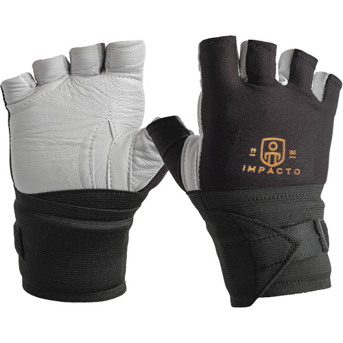 Gants antivibrations - droit, Taille Petit, Paume Cuir fleur Waymarc Industries Inc