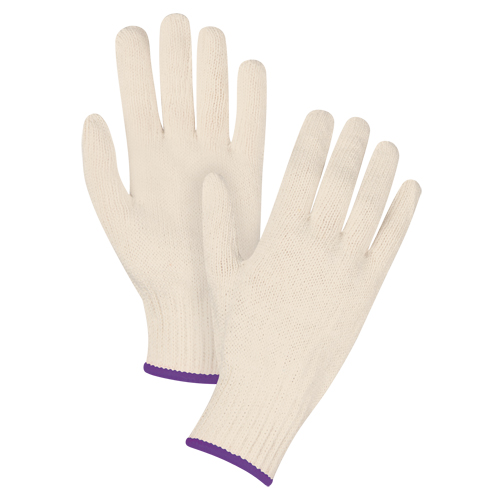 Standard-Duty String Knit Gloves, Poly/Cotton, 7 Gauge, X-Small Waymarc Industries Inc