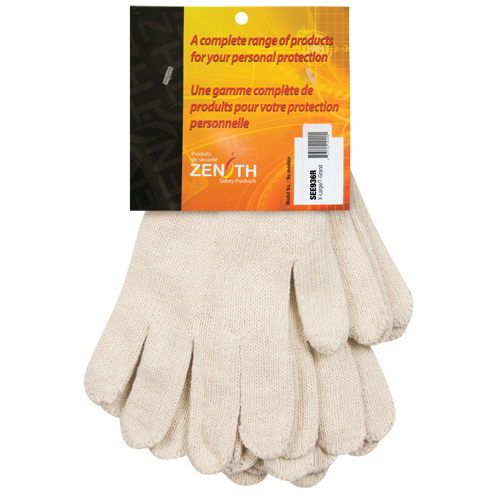 Gants en tricot de poids lourd, Poly/coton, Calibre 7, T-Grand Waymarc Industries Inc