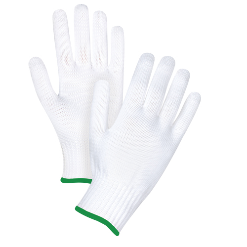 Seamless String Knit Gloves, Polyester, 10 Gauge, Medium Waymarc Industries Inc