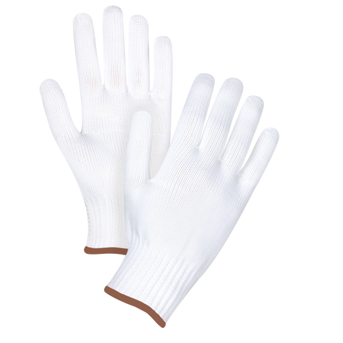 Seamless String Knit Gloves, Polyester, 10 Gauge, Large Waymarc Industries Inc